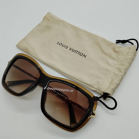 Louis Vuitton Women's Brown Sunglasses - Picture 1 of 12